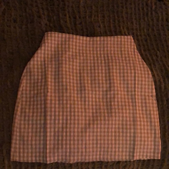 Plaid Mint Skirt - Picture 1 of 1
